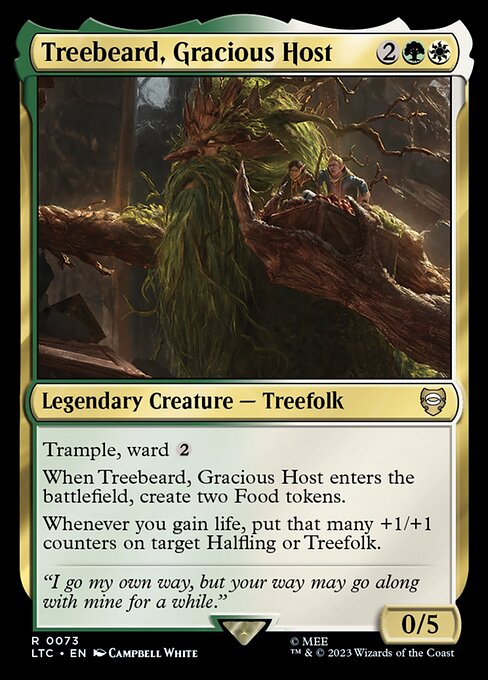 Treebeard, Gracious Host